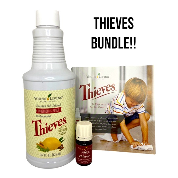 NEW!! Thieves Bundle - Household Cleaner -& Thieves Essential Oil